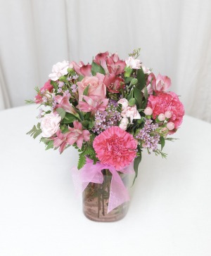 Pretty in Pink Vase May Vary