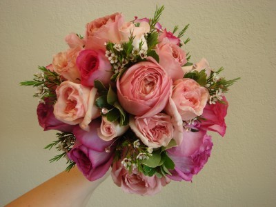 PRETTY IN PINK Bridal Bouquet 