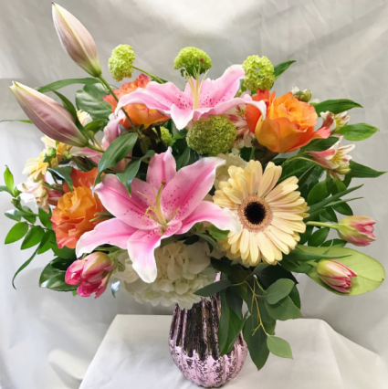 Pretty In Pink Fresh Floral Design