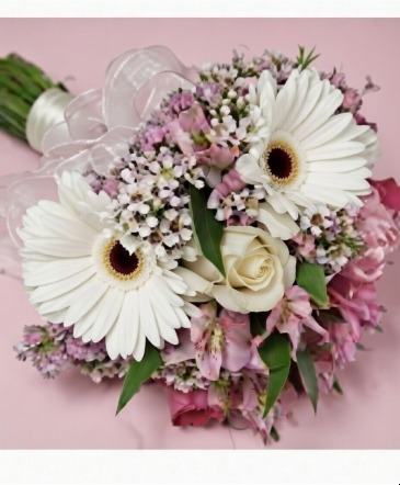 Pretty In Pink Handheld Bouquet in Fort Worth, TX | DARLA'S FLORIST