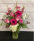 Pretty in pink mixed fresh arrangemnt