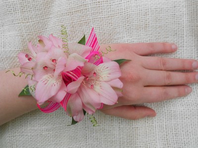Pretty in Pink Prom Corsage
