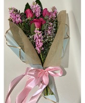 Pretty in Pink Rose Bouquet