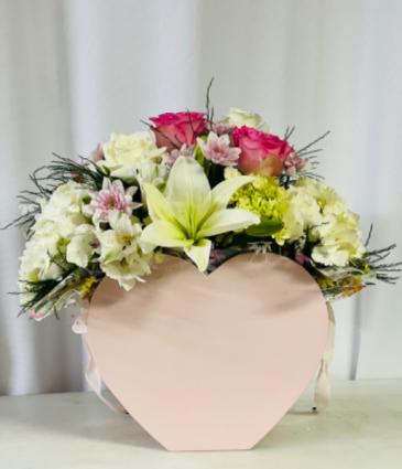 Pretty In Pink  Valentine  in Immokalee, FL | B-HIVE FLOWERS & GIFTS