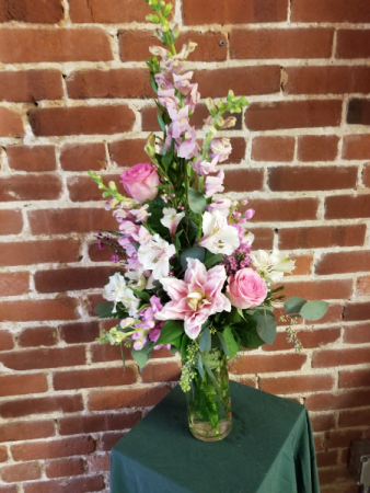 Pretty in Pink  Vase