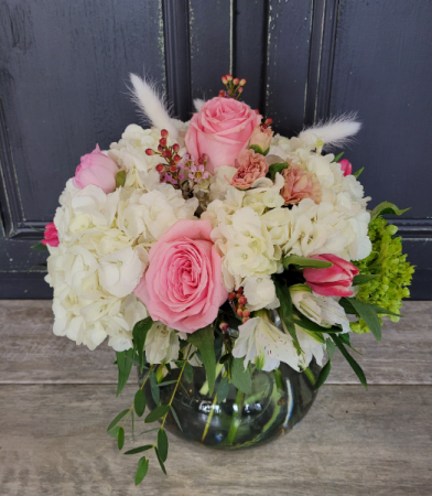 Pretty In Pink  Vase arrangement 