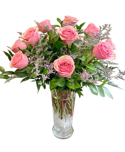 Pretty in Pink  Vase Arrangement 