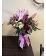 Pretty in pink Vase arrangement spring flowers