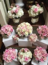 Pretty in Pink Wedding Bouquets  Wedding 