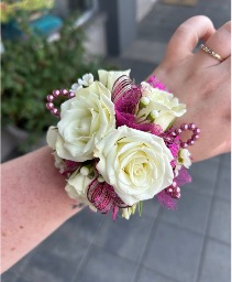 Pretty In Pink Wrist Corsage