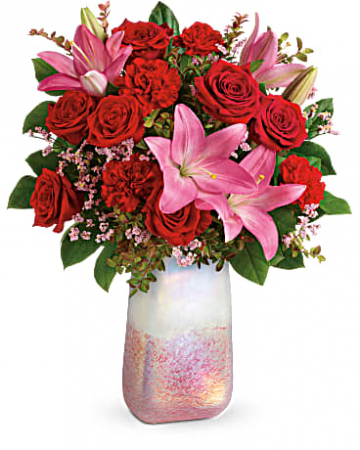 Pretty in Quartz Bouquet Vase Arrangement 