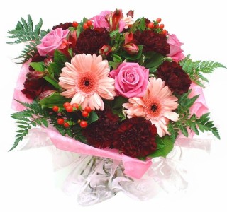 Pretty Lady Hand Tie Bouquet