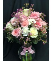 Pretty N Pink Vase Arrangement