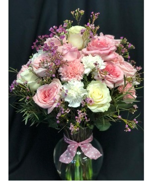 Pretty N Pink Vase Arrangement