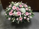 Pretty Pink Casket Spray