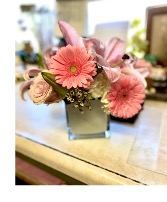 Pretty pink cube Any occasion