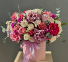 PRETTY & PINK FLOWER BOX ARRANGEMENT