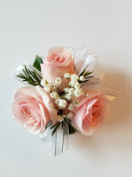 Pretty Pink Wrist Corsage