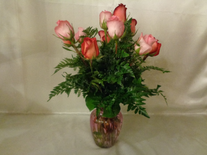 Pretty Pinks Vase Arrangement