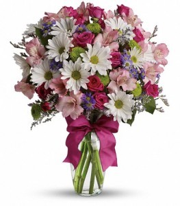 Pretty Please Flowers Vase Arrangement 