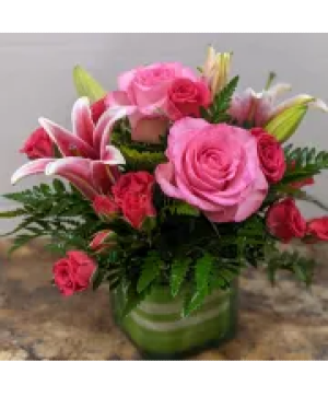 Pretty Posh Pink Bouquet Arrangement