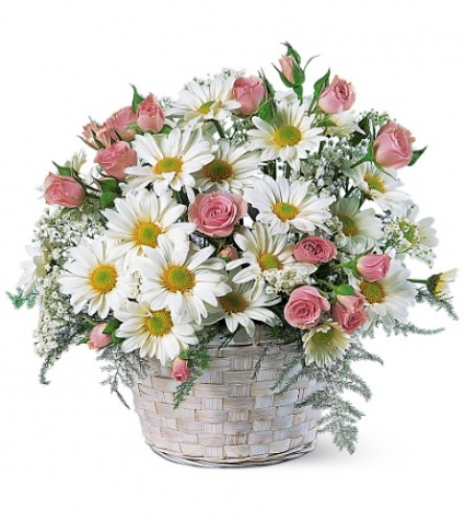Pretty Posies Cheerful basket perfect for any occasion