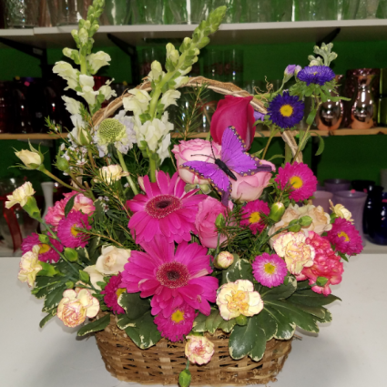 Pretty posy basket basket