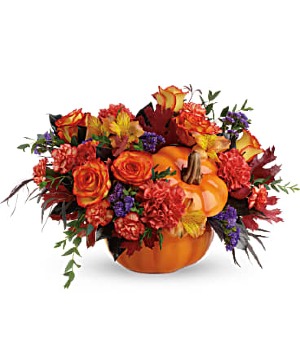 Pretty Pumpkin Bouquet Fall