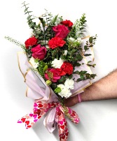 Prevailing Love Wrapped Bouquet