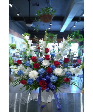 Pride & Honor Patriotic Bouquet  in South Milwaukee, WI | PARKWAY FLORAL INC.