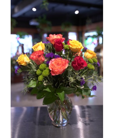 Pride & Joy Rainbow Roses in South Milwaukee, WI | PARKWAY FLORAL INC.
