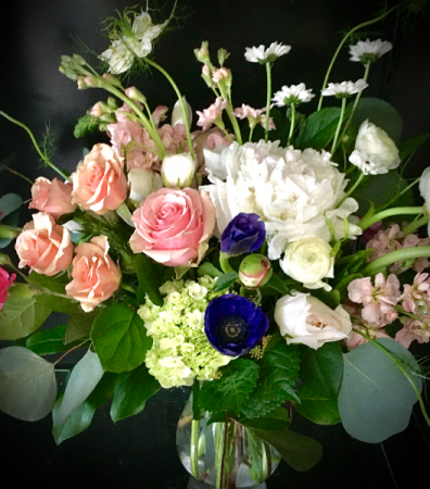 Prim and Lovely Vase arrangement