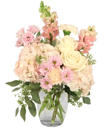 Prim & Proper Pastels Flower Arrangement in Charlotte, NC | Flowers Plus