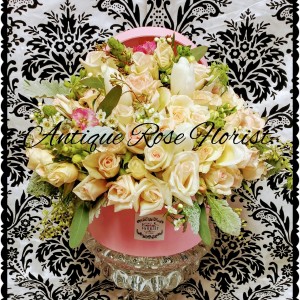 Princess Luxury Flower Box Mixed Pastel Floral Arrangement