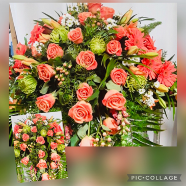 PRINCESS  Z  COLLECTION  Casket Flowers  in Immokalee, FL | B-HIVE FLOWERS & GIFTS