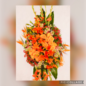 PRINCESS  Z  COLLECTION  Standing Spray in Immokalee, FL | B-HIVE FLOWERS & GIFTS