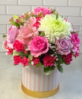 Prissy Pink Floral Box