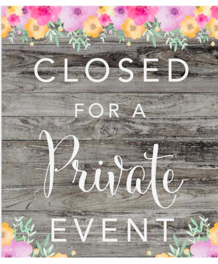 PRIVATE EVENT 
