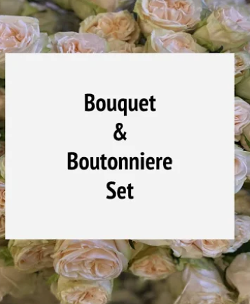 Prom Bouquet & Boutonniere Set  in Saint Charles, IL | Becky's Bouquets