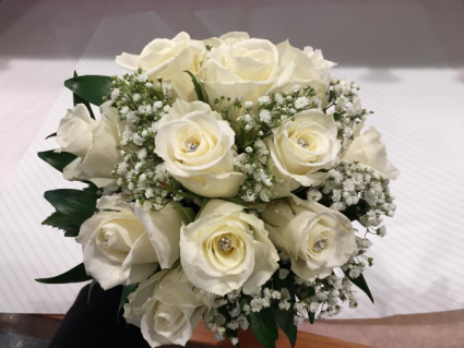 Prom Bouquet-White princess