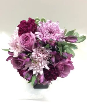 Prom BVP1 - Lush Lavender Bouquet Handheld Bouquet