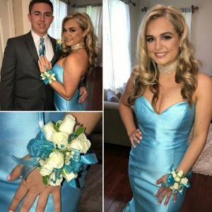 Prom Flowers Wristlet & Boutonniere in Chatham, NJ | SUNNYWOODS FLORIST