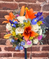 Prom hand tied bouquet  Custom small bouquet 