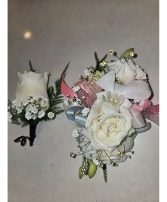 Prom Package Corsage and Boutonniere