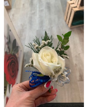 Prom Single rose corsage