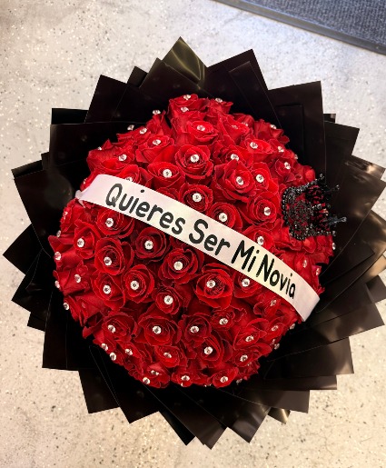 PROPOSAL girlfriend bouquet PROPOSAL