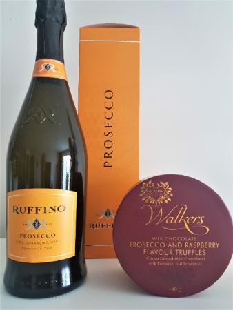 PROSECCO AND TRUFFLES sorry temporary out of stock
