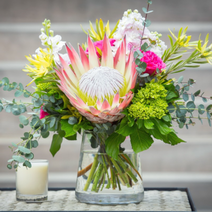 Protea Bouquet in Oliver, BC - Blooms and Fins, Inc.