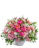 Provence Peony Garden Flower Arrangement