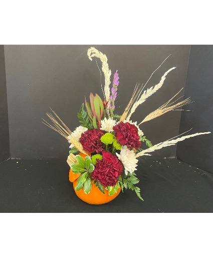 Pumpkin arrangement Fall